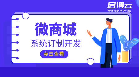 啟博云微商城系統(tǒng)定制開發(fā)要注意什么?方法是怎樣的?1